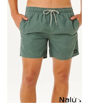 Rip Curl Offset Washed Volley Boardshort Moss