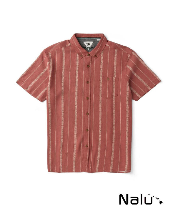 Vissla Vissla Lost Coast Ss Shirt Retro Red