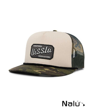 Vissla Garage Foam Trucker Hat Camo