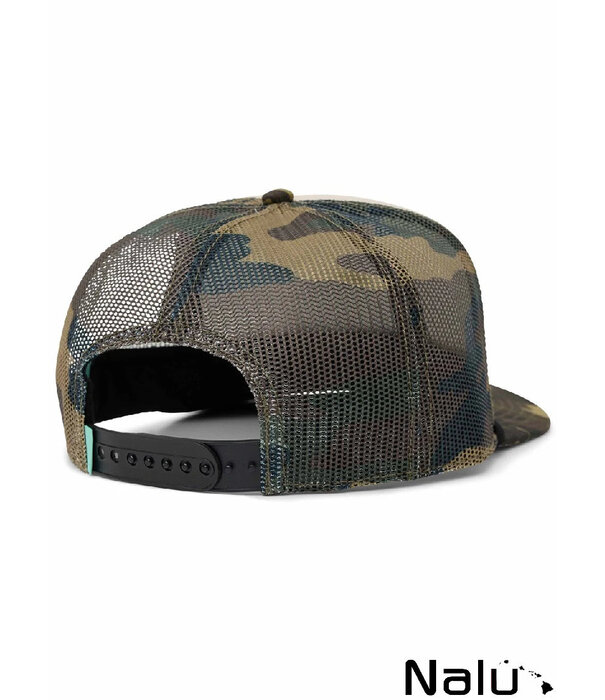 Vissla Vissla Garage Foam Trucker Hat Camo