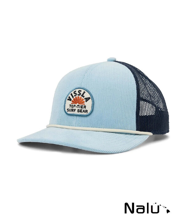 Vissla Vissla West Winds Trucker Hat Fade Denim