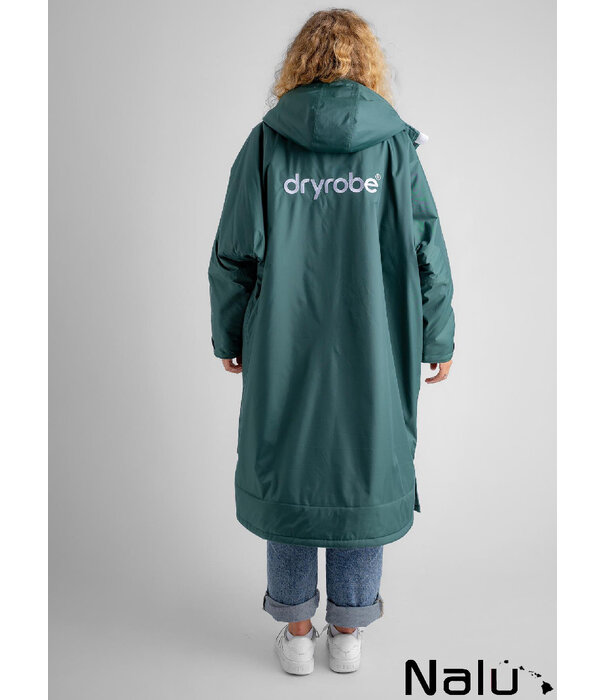 DRYROBE DRYROBE Dark Green Nimbus Advance Long Sleeve Waterproof Outdoor Changing Robe
