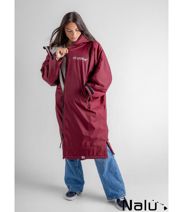 DRYROBE DRYROBE Burgundy Advance Long Sleeve Nimbus Waterproof Outdoor Changing Robe