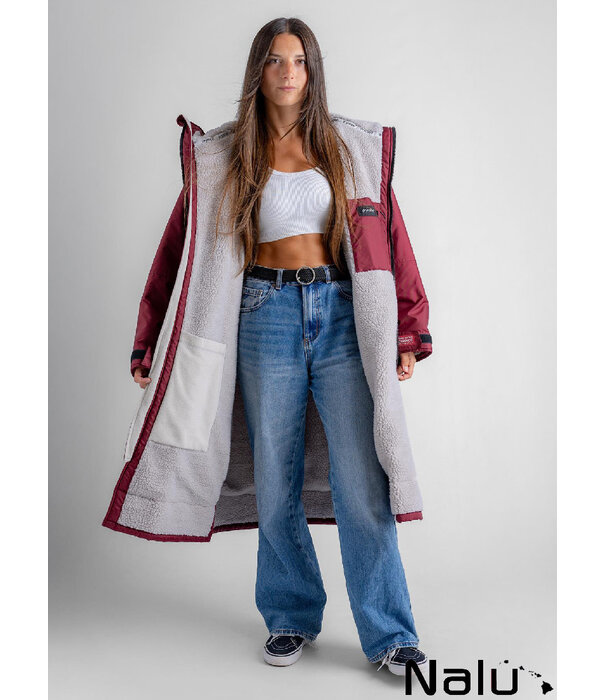 DRYROBE DRYROBE Burgundy Advance Long Sleeve Nimbus Waterproof Outdoor Changing Robe