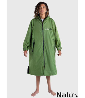 DRYROBE Dark Green Black Advance Long Sleeve Waterproof Outdoor Changing Robe