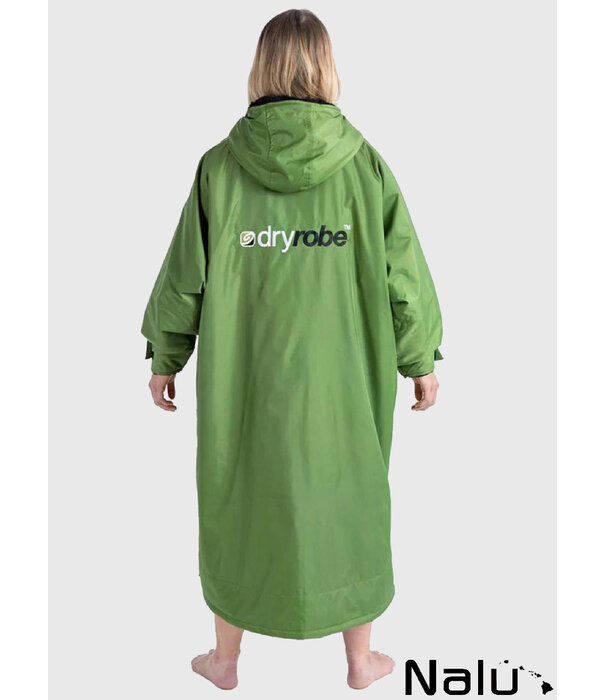 DRYROBE DRYROBE Dark Green Black Advance Long Sleeve Waterproof Outdoor Changing Robe