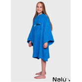 DRYROBE Blue Kids Towel Robe Organic Unisex Beach Poncho organic Cotton