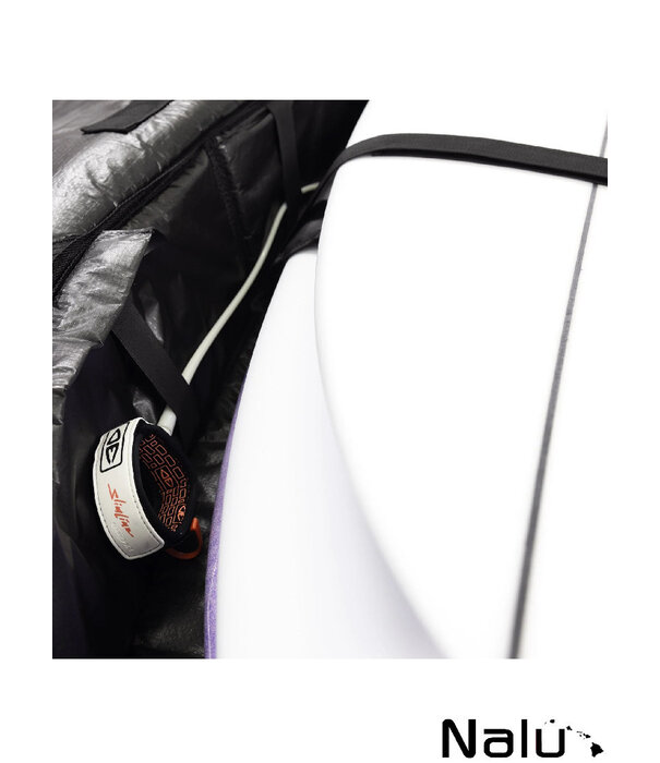 Ocean & Earth Ocean & Earth 6'0"  Double Coffin Hypa Fish Shortboard Bag Black