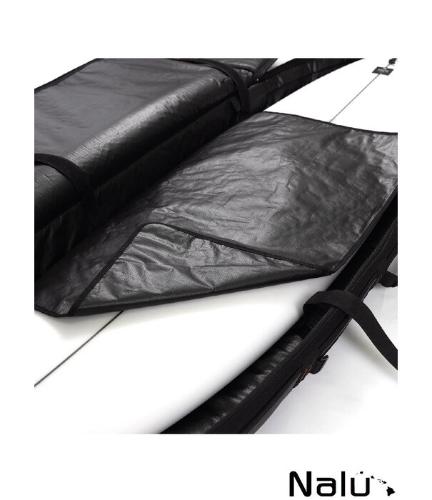 Ocean & Earth Ocean & Earth 6'0"  Double Coffin Hypa Fish Shortboard Bag Black