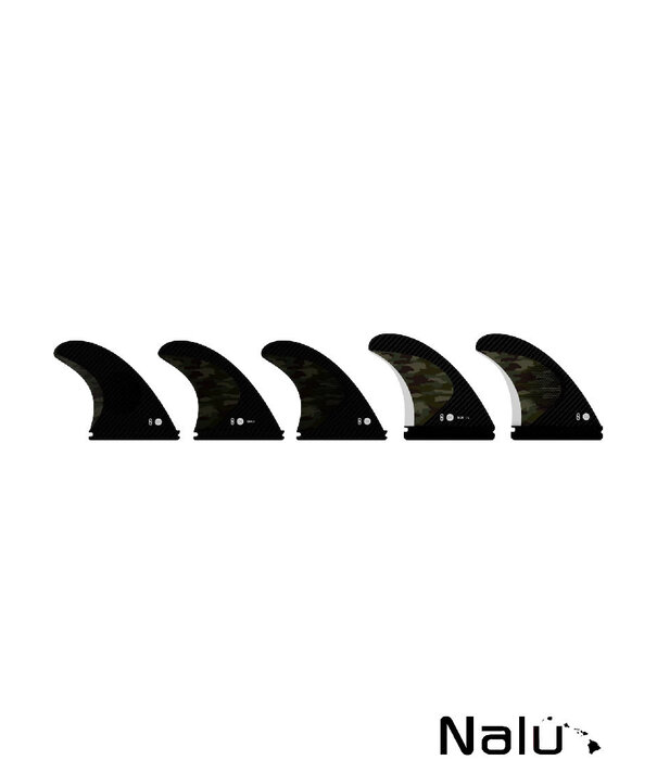 Firewire Surfboards Outerknown x Endorfins Large KS1 5-Fin Set Camo
