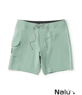 Vissla Solid Sets 18.5" Boardshort Aloe