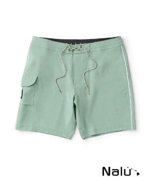 Vissla Solid Sets 18.5" Boardshort Aloe