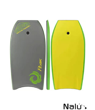 Wave Rebel Peak 42 Body Board Grey incl Leash