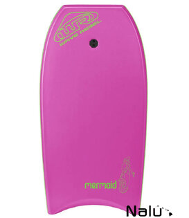 Wave Rebel 36" Mermaid Body Board Pink Incl Leash