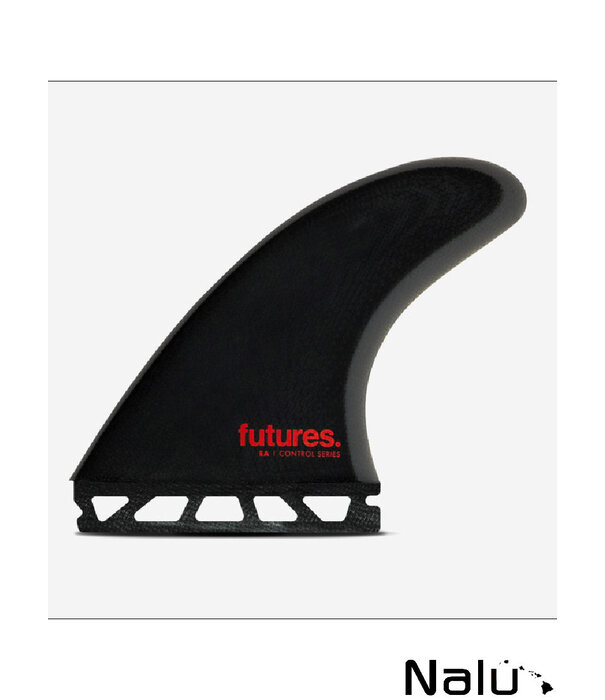 Futures Fins Futures Large Eric Arakawa Fiberglass Black / Grey