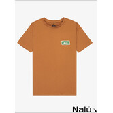 Quiksilver Serenity Splash Tobacco Brown Kids Tee