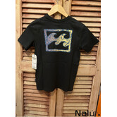 Billabong Crayon Wave Tee Washed Black