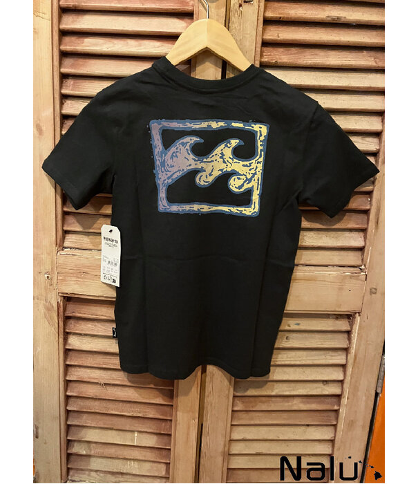 Billabong Billabong Crayon Wave Tee Washed Black