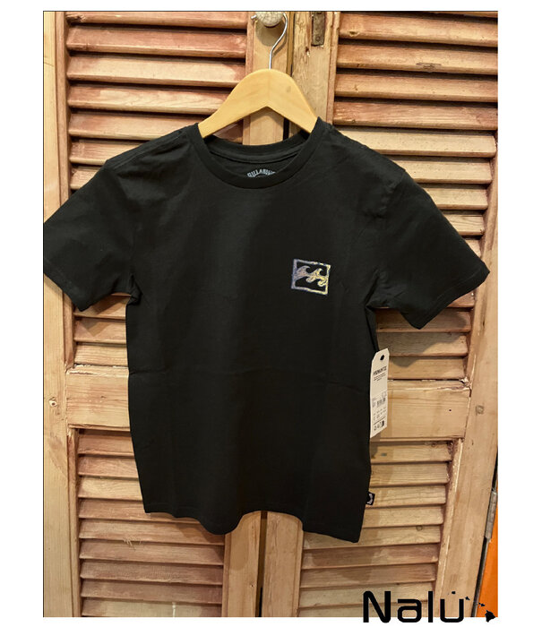 Billabong Billabong Crayon Wave Tee Washed Black