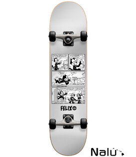 Darkstar 7.875 Felix News First Push Comp. Skateboard Silver