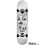 Darkstar 7.875 Felix News First Push Comp. Skateboard Silver