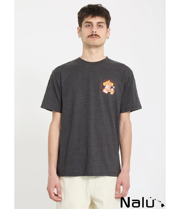 Volcom Volcom Meowdy T-Shirt Heather Black