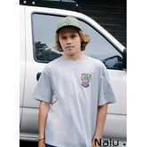 Volcom Ben Sanair 1 T-Shirt Light Blue Acid