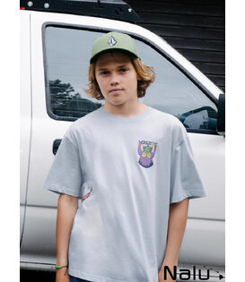 Volcom Ben Sanair 1 T-Shirt Light Blue Acid