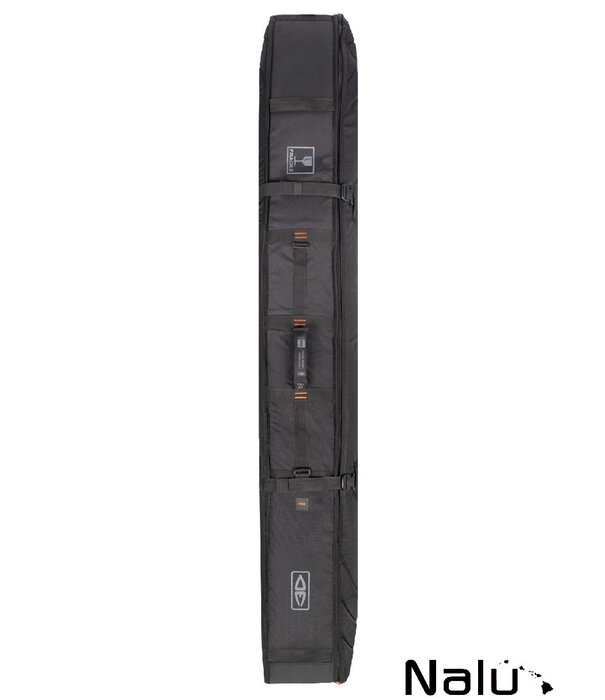 Ocean & Earth Ocean & Earth 6'4" Hypa Double Coffin Fish Shortboard Bag Black