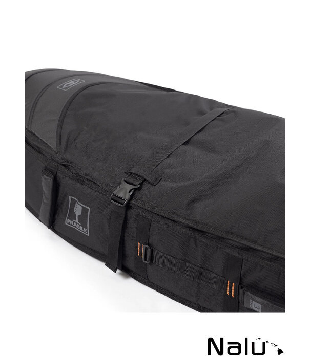 Ocean & Earth Ocean & Earth 6'4" Hypa Double Coffin Fish Shortboard Bag Black