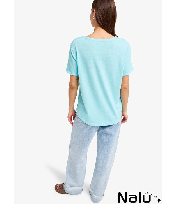 Roxy Roxy Oceanwave Regular Slub Tanager Turquoise
