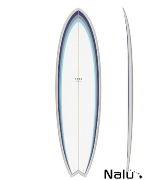 Torq 6'6" Mod Fish TET  Futures 5 Fin Classic Arrow