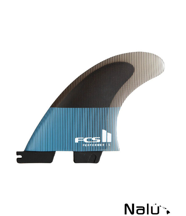 FCS Fins FCS II Small Performer Performance Core Quad Fins Black Teal
