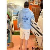 Nalu Live To Ride Hooded Sweat Light Blue