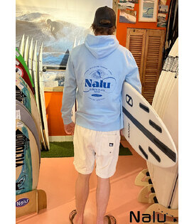 Nalu Live To Ride Hooded Sweat Light Blue