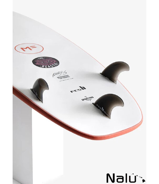 Mick Fanning MF 7'6" Beastie Red/Pink
