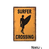 Surfer Crossing Sign
