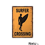 Surfer Crossing Sign