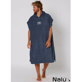 Ocean & Earth Hooded Poncho Navy