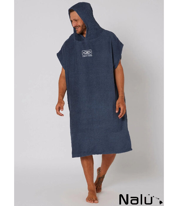 Ocean & Earth Ocean & Earth Hooded Poncho Navy