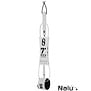 Slater Designs 7'0" 7mm Regular Leash White