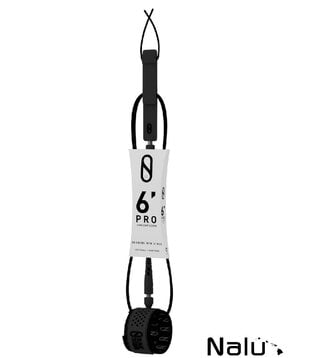 Slater Designs 6'0"  6mm Comp Leash Black