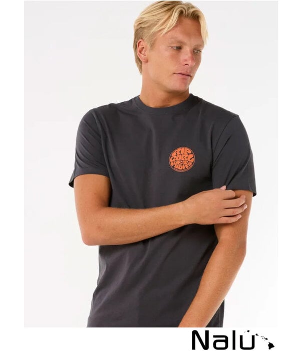 Rip Curl Rip Curl Wettie Icon Tee Washed Black