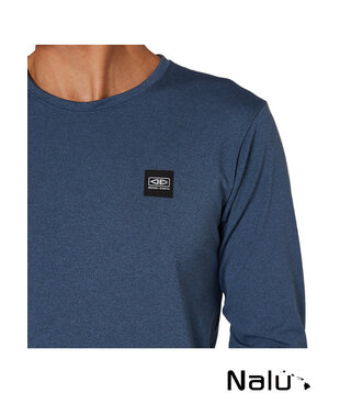 Ocean & Earth L/S Navy Rash Vest T-Shirt