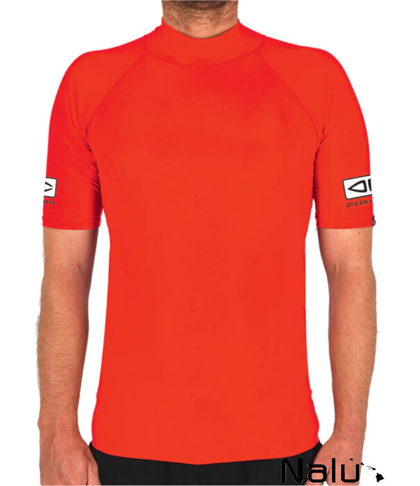 Ocean & Earth Ocean & Earth Comp Rash Shirt Red
