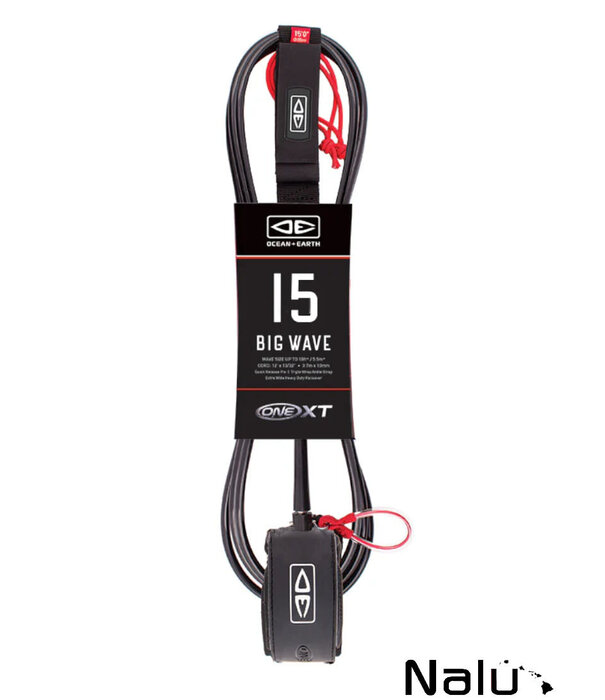 Ocean & Earth Ocean & Earth 15" Premium One XT Big Wave Leash
