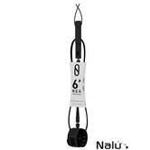 Slater 6' Reg Leash 7mm Black