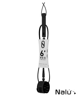 Slater 6' Reg Leash 7mm Black