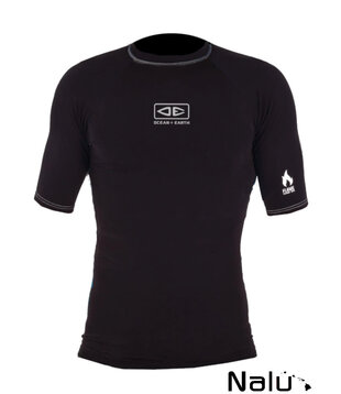 Ocean & Earth Flame Thermo S/S Skin Black