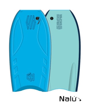 Sniper 42.5 Bodyboard BunchII EPS Stringer Cyan